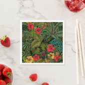 Serviette En Papier Jardin tropical (En situation)