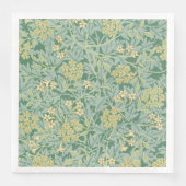 Serviette En Papier Jasmine by William Morris (Devant)