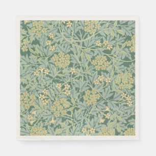 Serviette En Papier Jasmine, motif de William Morris,