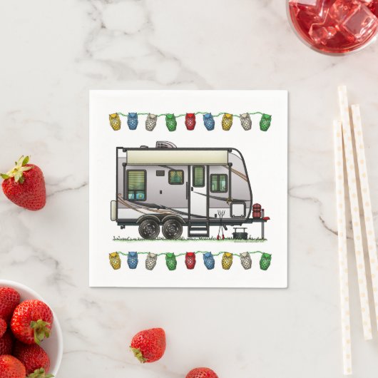Serviette En Papier Jayco Trailer RV heureux camper (En situation)