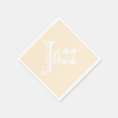 Serviette En Papier Jazz (Coin)