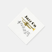 Serviette En Papier Jazz (Coin)