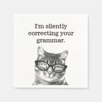 Je corrige silencieusement votre grammaire drôle c