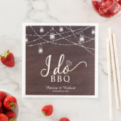 Serviette En Papier Je fais BBQ Russe Engagement Party (En situation)
