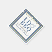 Serviette En Papier Je fais des BBQ Fête de fiançailles Baby Shower (Coin)