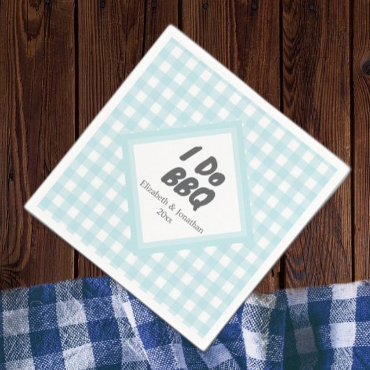 Serviette En Papier Je fais du barbecue