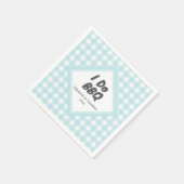 Serviette En Papier Je fais du barbecue (Coin)