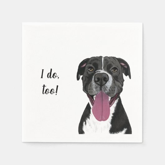 Serviette En Papier Je Fais Du Cocktail Serviettes (Devant)