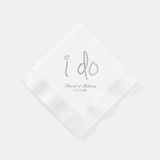 Serviette En Papier je le fais (Coin)