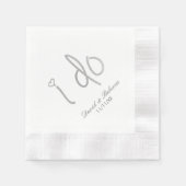 Serviette En Papier je le fais (Devant)