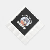 Serviette En Papier Je lis des livres interdits (Coin)