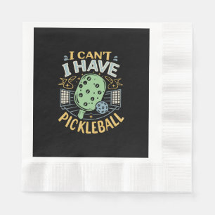 Serviette En Papier Je ne peux pas avoir de basket-ball