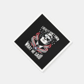 Serviette En Papier Je ne sais vraiment pas ce qu'il a dit drôle Trump (Coin)