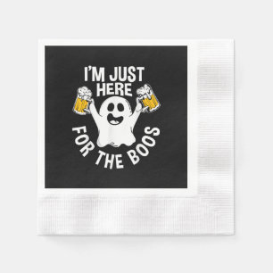 Serviette En Papier Je ne suis ici que pour les huées