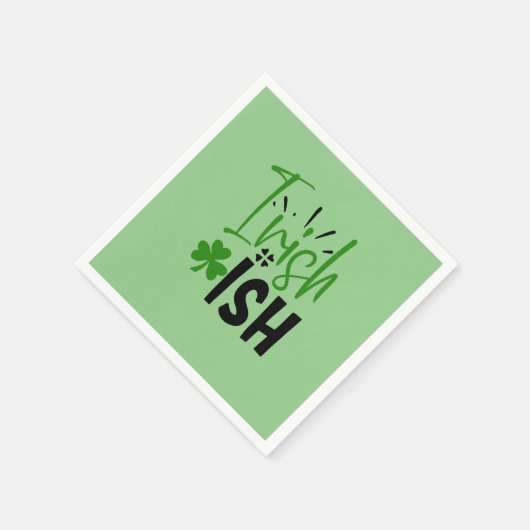 Serviette En Papier Je suis Irish St Patrick’s Day Paper (Coin)