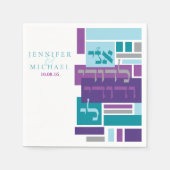 SERVIETTE EN PAPIER JE SUIS MON AIMÉ (Devant)