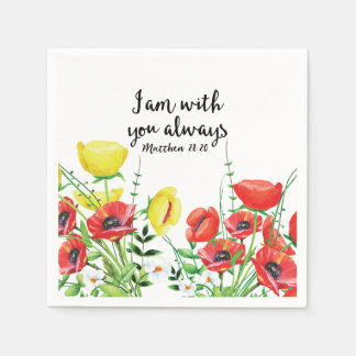 Serviette En Papier Je Suis Toujours Avec Toi
