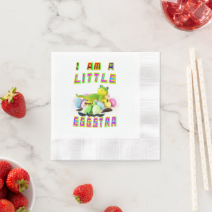 Serviette En Papier Je Suis Un Peu Un Eggstra