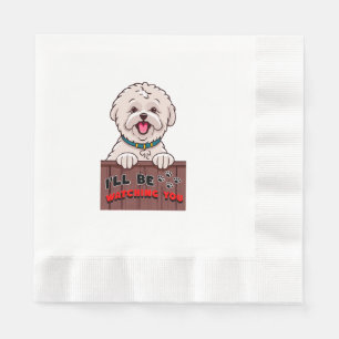 Serviette En Papier Je te surveillerai