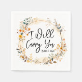 Serviette En Papier Je Vais Vous Porter (Devant)