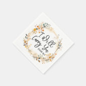 Serviette En Papier Je Vais Vous Porter (Coin)