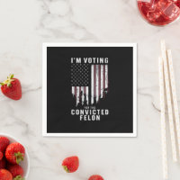Je vote pour le criminel condamné Pro Trump 2024