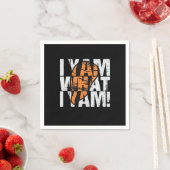 Serviette En Papier Je Yam Ce Que Je Yam Drôle Citation (En situation)