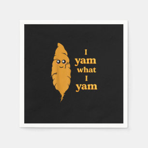 Serviette En Papier Je Yam Ce Que Je Yam Funny