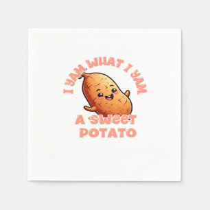 Serviette En Papier Je Yam Ce Que Je Yam, Un Classique De Pomme De Ter