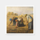 Serviette En Papier Jean-François Millet - Les Gleaners (Devant)