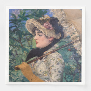 Serviette En Papier Jeanne (Printemps) Par Édouard Manet