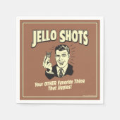Serviette En Papier Jello Shots : Autre Chose Favorite (Devant)
