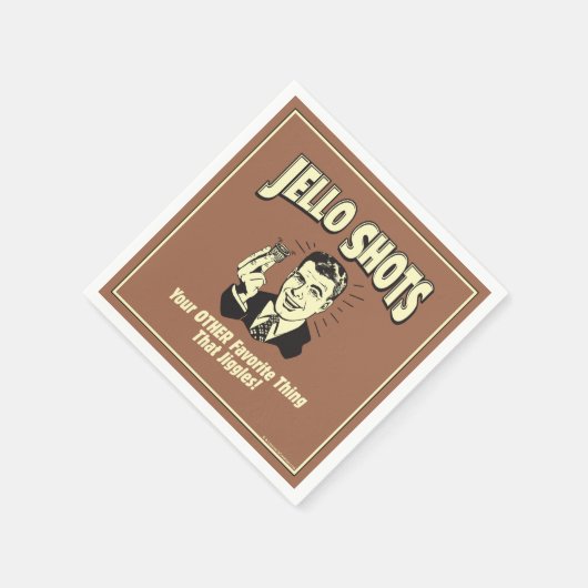 Serviette En Papier Jello Shots : Autre Chose Favorite (Coin)