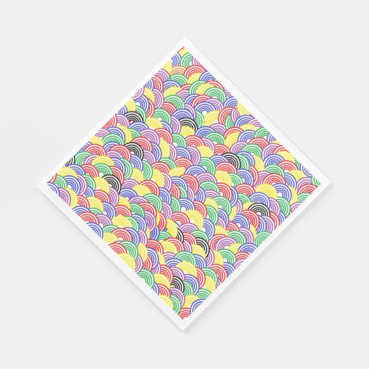 Serviette En Papier Jelly Bean Napkin (Coin)