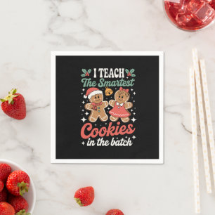 Serviette En Papier J'enseigne aux cookies les plus intelligents du lo