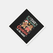 Serviette En Papier J'Enseigne Les Cookies Les Plus Intelligents Dans  (Coin)