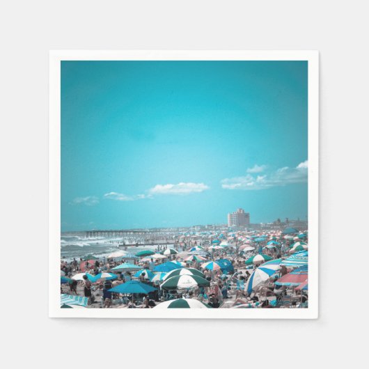 Serviette En Papier Jersey Shore Beach (Devant)