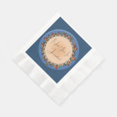 Serviette En Papier Jérusalem Judaïque personnalisée (Coin)