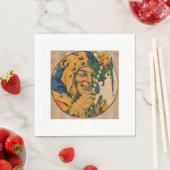 Serviette En Papier jester des années 1920 (En situation)