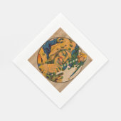 Serviette En Papier jester des années 1920 (Coin)