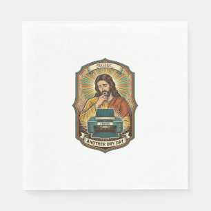 Serviette En Papier Jésus Bac à Papier de l'Imprimante Vide Travail de