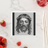 SERVIETTE EN PAPIER JESUS CHRIST (En situation)