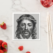 SERVIETTE EN PAPIER JESUS CHRIST (En situation)