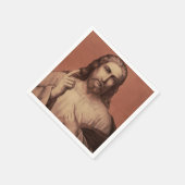 Serviette En Papier Jésus-Christ le Maître (Coin)
