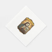 Serviette En Papier Jésus Escalier Flou Test Captcha Sécurité Tech Hum (Coin)