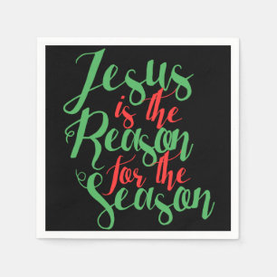 Serviette En Papier Jésus est la raison de la saison