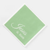 Serviette En Papier Jésus est ressuscité | Élégant Pâques chrétiennes (Coin)