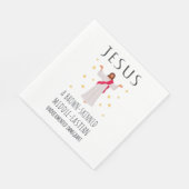 Serviette En Papier Jésus Immigrant sans papiers à peau Brown I (Coin)