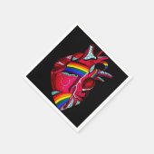 Serviette En Papier Jesus Kiss Rocks 6 (Coin)