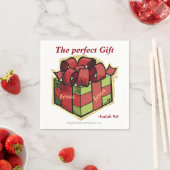 Serviette En Papier Jésus Le cadeau parfait Noël (En situation)